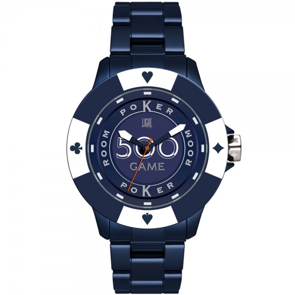 Unisex Ρολόγια Light Time POKER (Ø 41 mm)