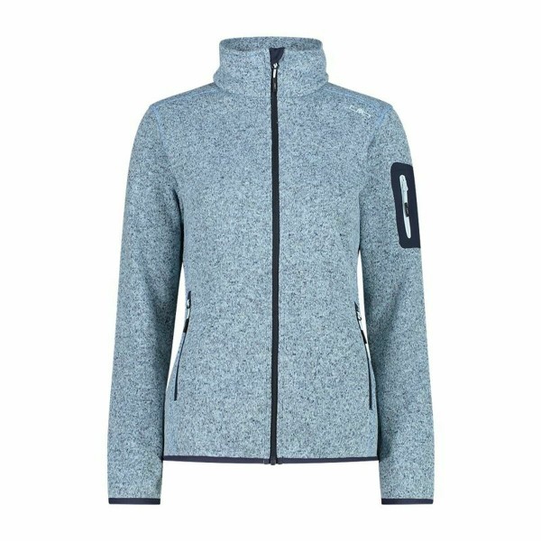 Γυναικείο Αθλητικό Μπουφάν Campagnolo Melange Knit-Tech Μπλε