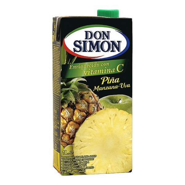Χυμός Don Simon UVA Ανανάς Μήλο (1 L)