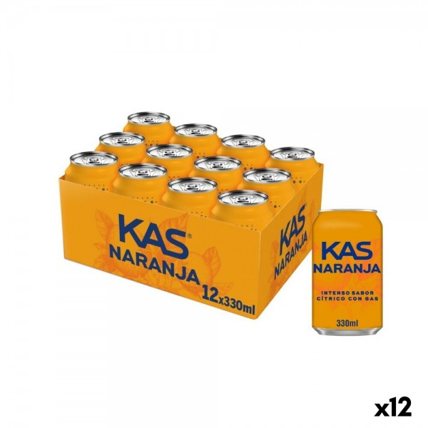 Δροσιστικό Ποτό Kas 33 cl Πορτοκαλί (Pack 12 uds)