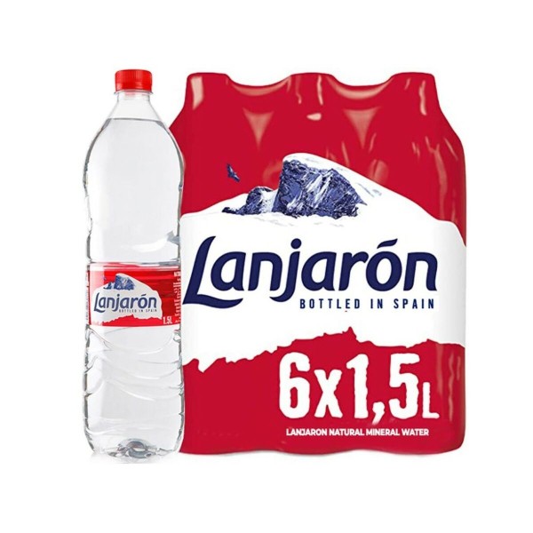 Φυσικό Mεταλλικό Nερό Lanjaron 1,5 L (Pack 6 uds)
