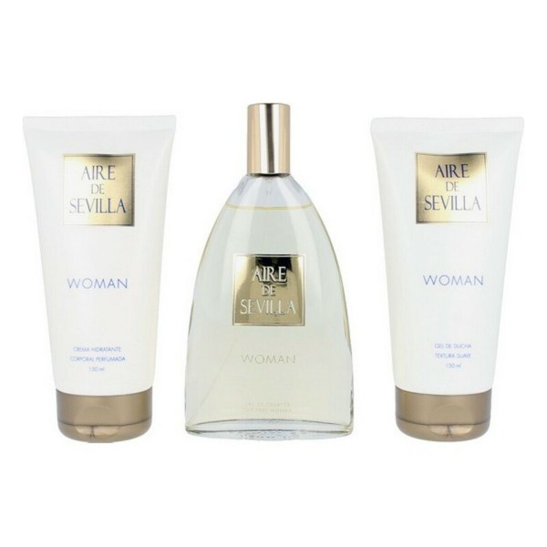 Σετ Γυναικείο Άρωμα Woman Aire Sevilla 8411047136102 EDT (3 pcs) 3 Τεμάχια