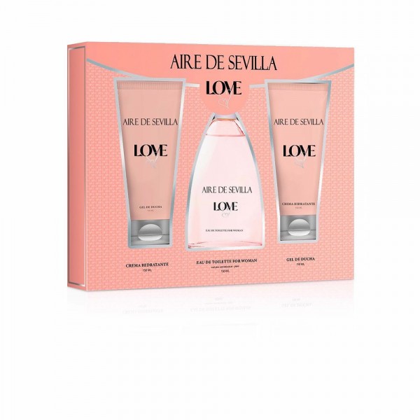 Σετ Γυναικείο Άρωμα Aire Sevilla Love (3 pcs)
