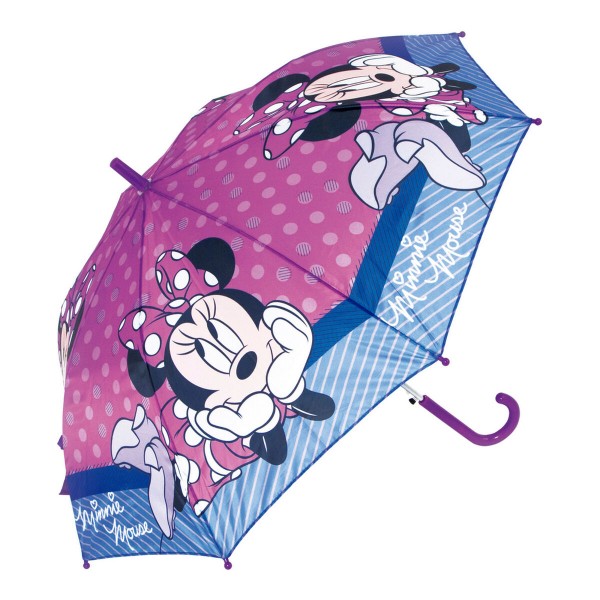 Αυτόματη Oμπρέλα Minnie Mouse Lucky Ροζ (Ø 84 cm)