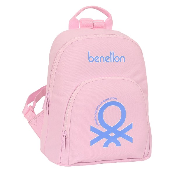 Σακίδιο Πλάτης Casual Benetton Pink Ροζ 13 L