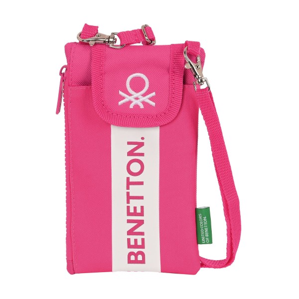 πορτοφόλι Benetton Raspberry Κάλυμμα Κινητού Φούξια