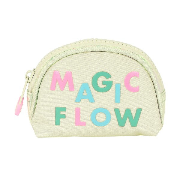 πορτοφόλι Glow Lab Magic flow Μπεζ (9.5 x 7 x 3 cm)