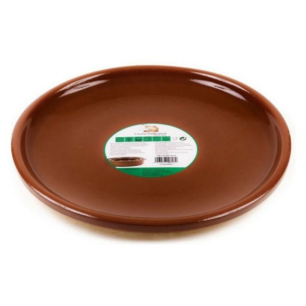 Flatplater Raimundo Κεραμικά Καφέ Ψημένος πηλός (28 cm)