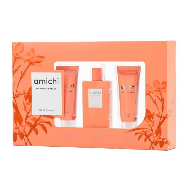 Σετ Γυναικείο Άρωμα Amichi Mandarine Musk 3 Τεμάχια