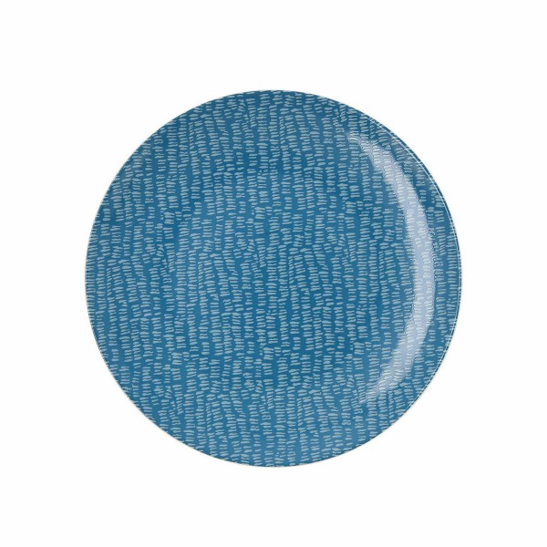Flatplater Ariane Ripple Κεραμικά Μπλε (Ø 25 cm)