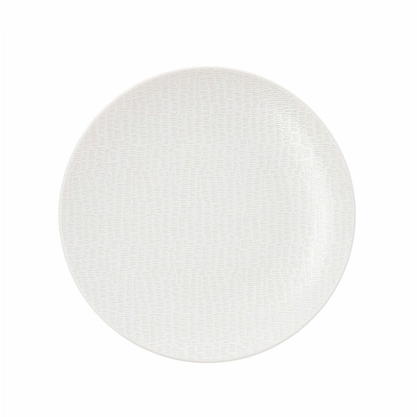 Flatplater Ariane Ripple Κεραμικά Λευκό (Ø 22 cm)