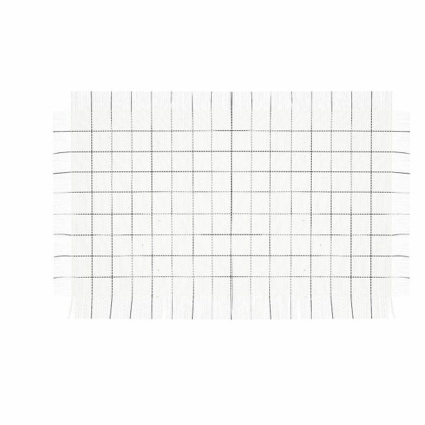 Σουπλά Bidasoa Ikonic Λευκό PVC (47,5 x 29,5 cm) (Pack 12x)
