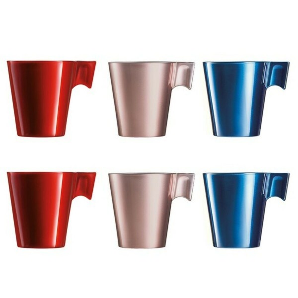 Σετ Κούπες Καφέ Luminarc Flashy (6 pcs) 22 cl