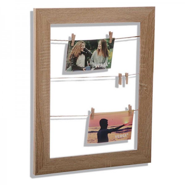 Κάδρα φωτογραφιών τοίχου Versa Ξύλο MDF (5 x 40 x 30 cm) (5 x 40 x 30 cm)