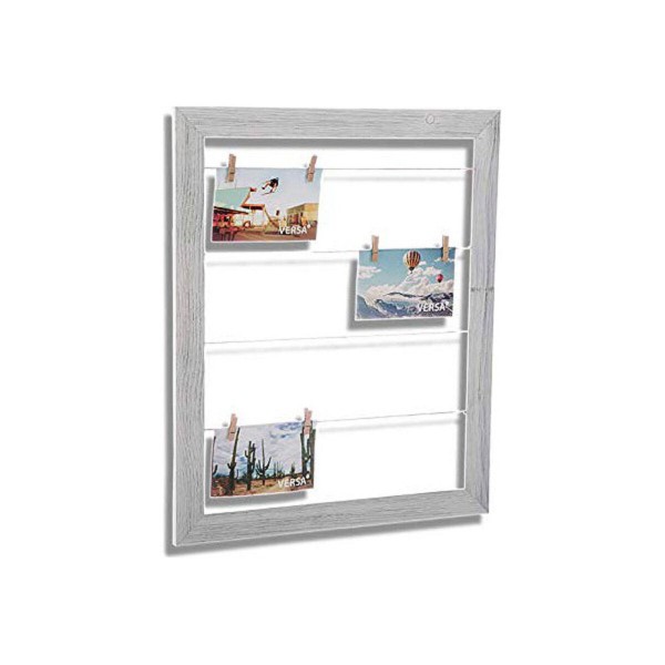 Κάδρα φωτογραφιών τοίχου Versa 10830665 Ξύλο MDF (5 x 50 x 40 cm)