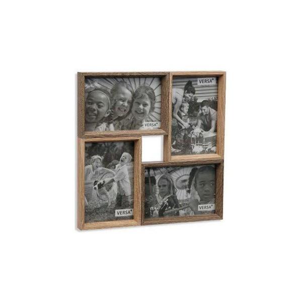 Κάδρα φωτογραφιών τοίχου Versa 10830666 Ξύλο MDF (2,3 x 27 x 27 cm)