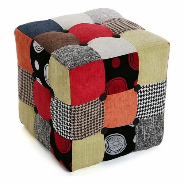 Σκαμπό Versa Philippe βαμβάκι (35 x 35 x 35 cm)