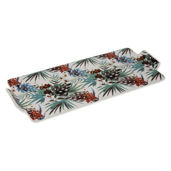 Δίσκος Versa Tropical Πορσελάνη (16,3 x 2,5 x 36,5 cm) Δίσκος Versa Tropical Πορσελάνη (16,3 x 2,5 x 36,5 cm)