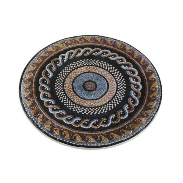 Σουπλά Versa Μωσαϊκό Στρόγγυλο Κεραμικά (20 x 20 cm)