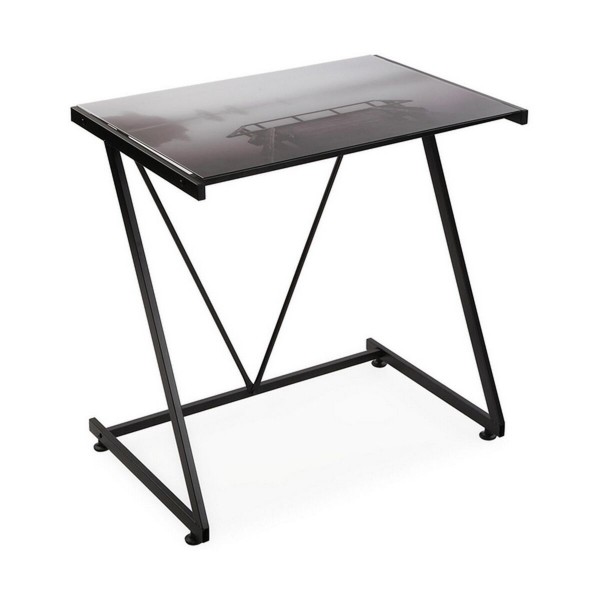 Γραφείο Versa Κρυστάλλινο Μέταλλο (76 x 76 x 51 cm)