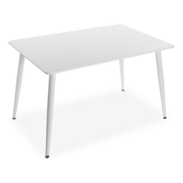 Τραπεζαρία Versa Anika Λευκό Μέταλλο Ξύλο MDF (80 x 75 x 120 cm)