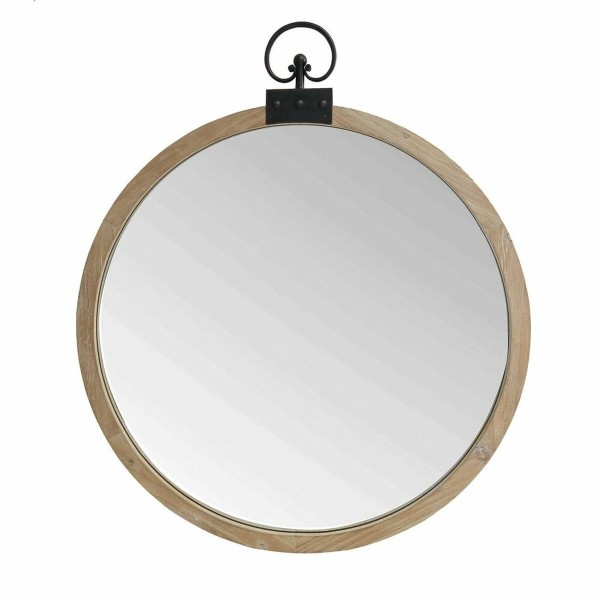 Τοίχο καθρέφτη Versa Κρυστάλλινο Μέταλλο Ξύλο MDF (3 x 82 x 70 cm)