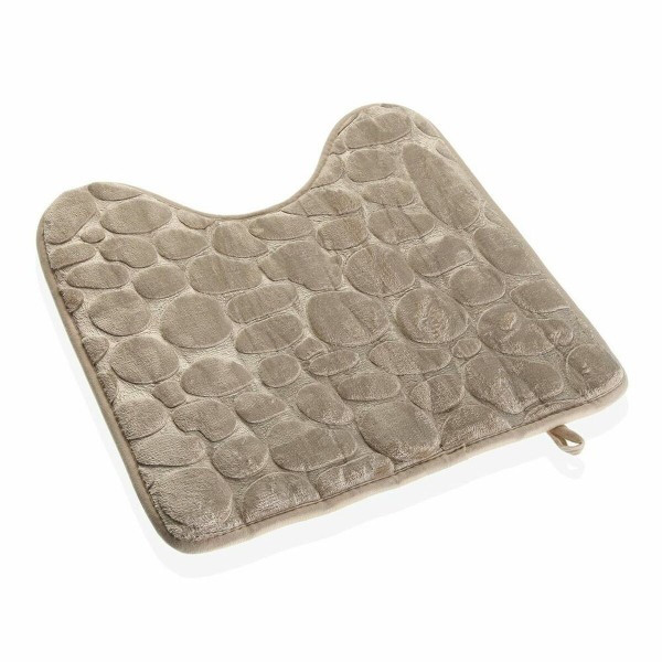 Χαλάκι μπάνιου Versa S3407795 Μπεζ πολυεστέρας (45 x 45 cm)