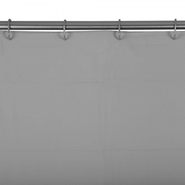 Κουρτίνα ντους Versa Γκρι PVC (180 x 180 cm)