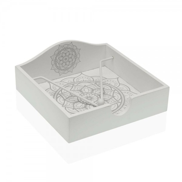 Θήκη για Χαρτοπετσέτες Versa Mandala (18 x 7 x 18 cm)