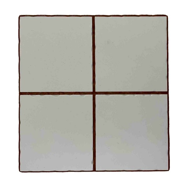 Σουπλά Versa Λευκό Κεραμικά (20 x 20 cm)