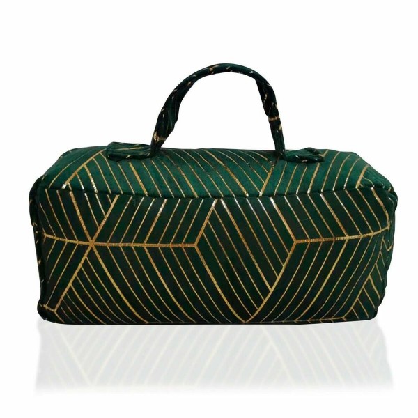 Σουτιέν πόρτας Versa Green Gold Υφασμάτινο (9 x 11 x 24 cm)