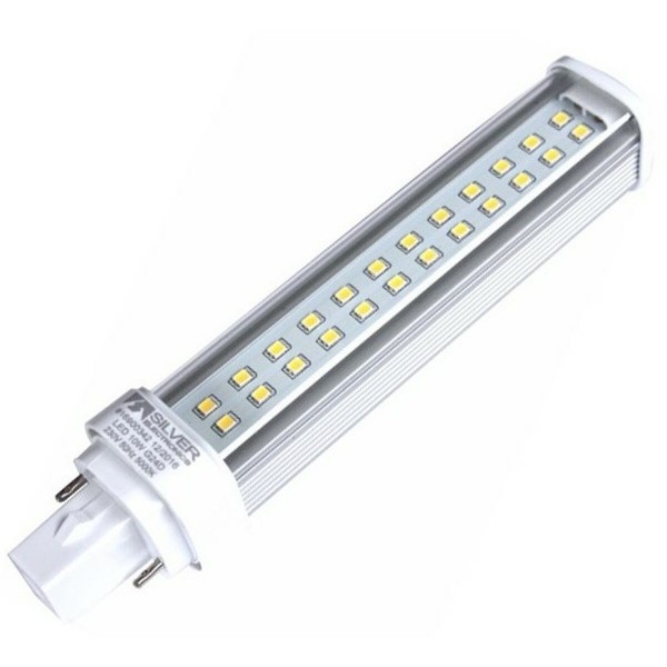 Λάμπα LED Silver Electronics PLC 612624 G24D 10W 5000K