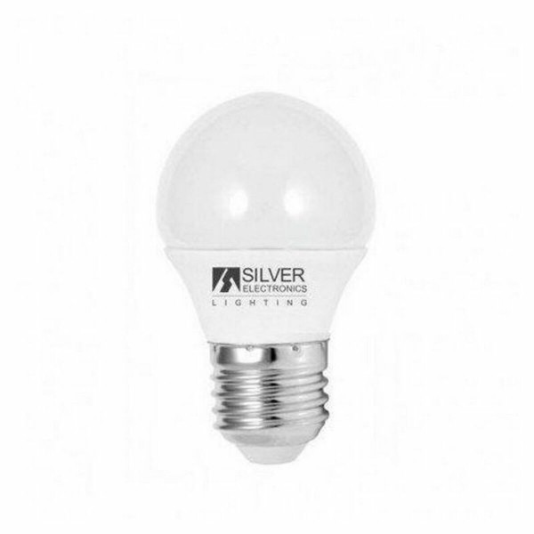 Σφαιρική Λάμπα LED Silver Electronics ECO E27 5W Λευκό Φως