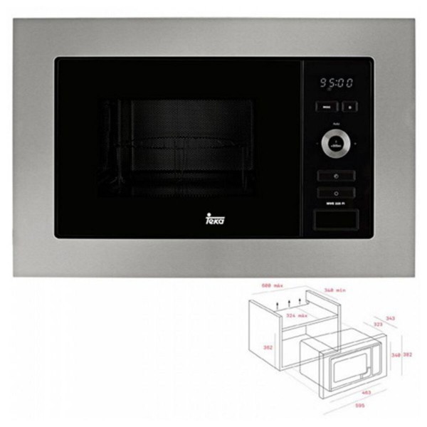 Φούρνος Μικροκυμάτων με Γκριλ Teka MWE 225 FI 20 L 800W (Ανακαινισμenα A+)
