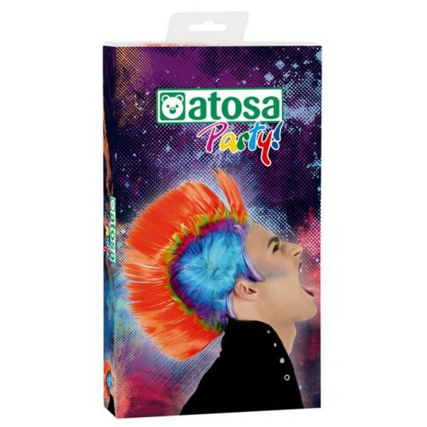 Περούκα Punk Πολύχρωμο 115709