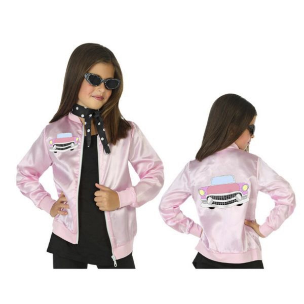 Αποκριάτικη Στολή για Παιδιά Grease Ροζ (1 Pc)