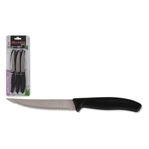 Σετ Μαχαιριών Quttin Μαύρο (6 pcs) Σετ Μαχαιριών Quttin Μαύρο (6 pcs)