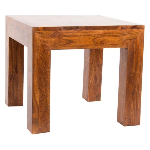 Βοηθητικό Τραπέζι DKD Home Decor Bangalore Ξύλο ξύλο ακακίας (40 x 40 x 45 cm)