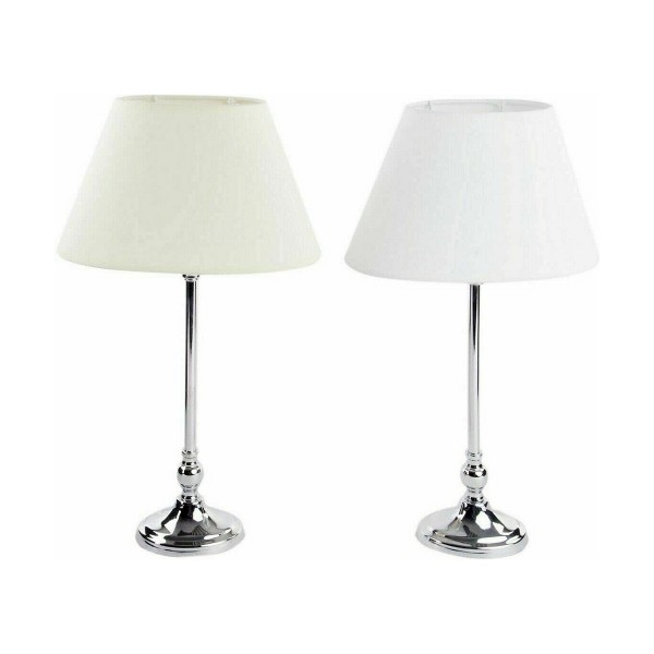 Επιτραπέζιο Φωτιστικό DKD Home Decor Μέταλλο Chrome (x2)