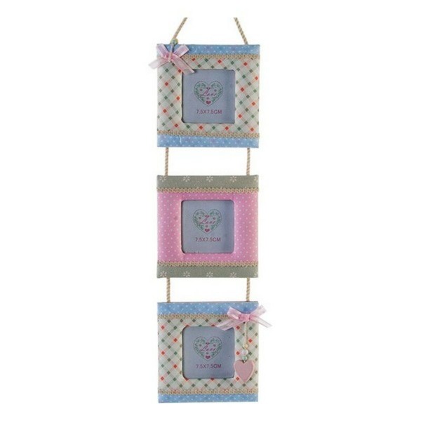 Κορνίζα DKD Home Decor Love Κρυστάλλινο Ξύλο πολυεστέρας