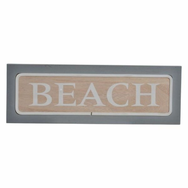 Φωτισμός DKD Home Decor Beach Ξύλο Παραλία LED (44 x 3 x 15 cm)