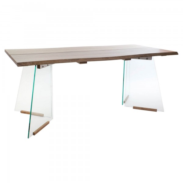 Τραπεζαρία DKD Home Decor Κρυστάλλινο Ξύλο MDF (180 x 90 x 76 cm)