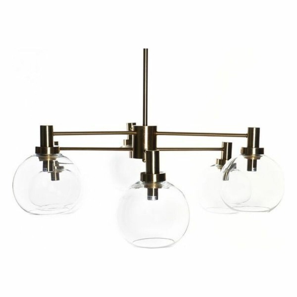 Φωτιστικό Οροφής DKD Home Decor Μέταλλο Κρυστάλλινο (90 x 90 x 135 cm)