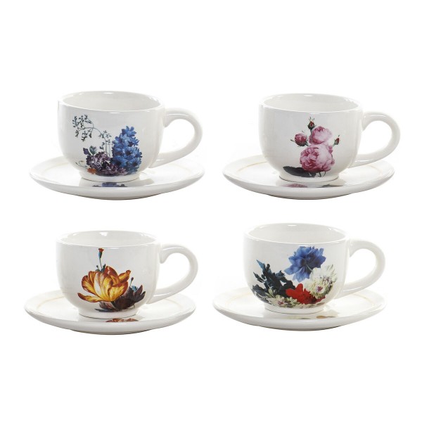 Σετ Κούπες Καφέ DKD Home Decor Dolomite (150 ml)