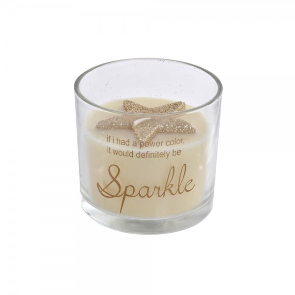 Κερί DKD Home Decor Χριστουγεννιάτικο στεφάνι Αστέρι (8 x 8 x 7.5 cm)