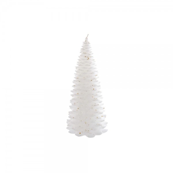 Κερί DKD Home Decor Χριστουγεννιάτικο στεφάνι Δέντρο (12.5 x 12.5 x 28 cm)