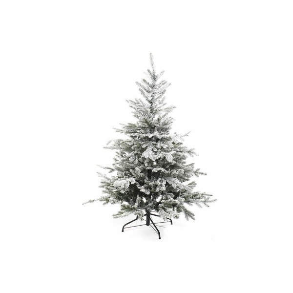 Χριστουγεννιάτικο δέντρο DKD Home Decor Μέταλλο PVC Χριστουγεννιάτικο στεφάνι LED Χιονισμένο (127 x 127 x 180 cm)