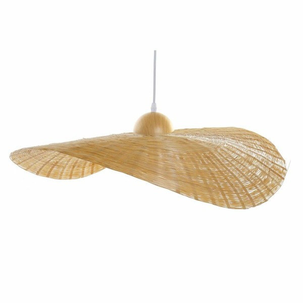 Φωτιστικό Οροφής DKD Home Decor Διακοσμητική κανάτα Καπέλο Άχυρο (70 x 70 x 10 cm)