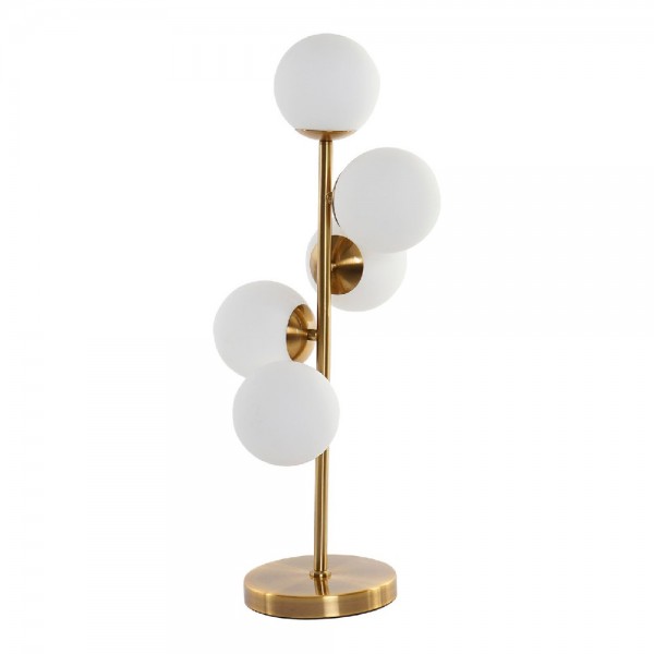 Επιτραπέζιο Φωτιστικό DKD Home Decor Χρυσό Αλουμίνιο (Ανακαινισμenα A)
