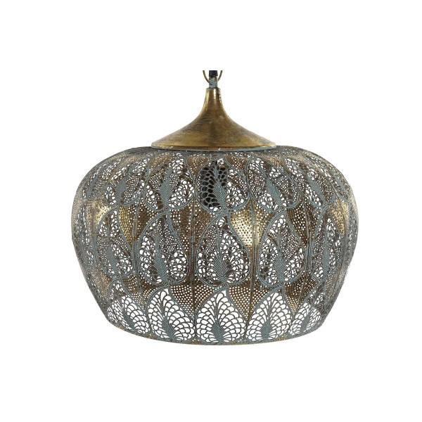 Φωτιστικό Οροφής DKD Home Decor Πράσινο (44,5 x 44,5 x 66 cm)